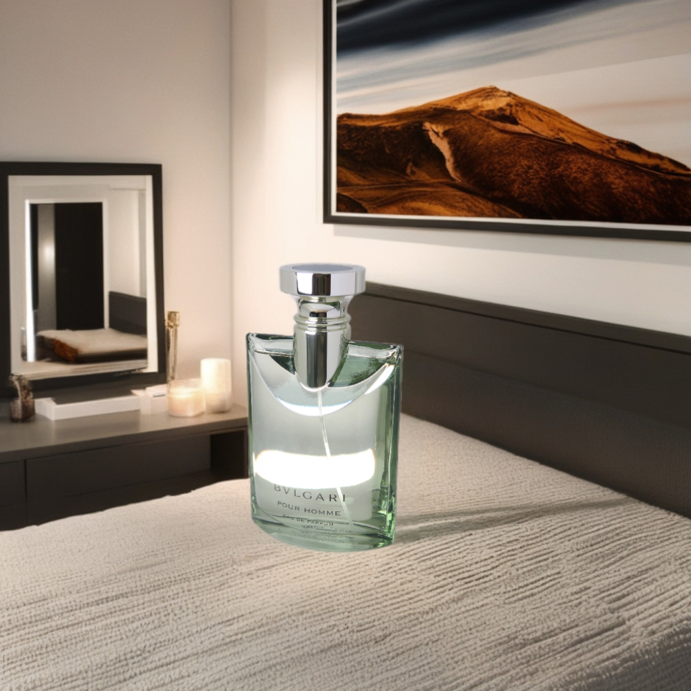 Bvlgari 寶格麗 Pour Homme 大吉嶺茶淡香精禮盒組 ( 淡香精 100ml+5ml+沐浴膠 75ml )