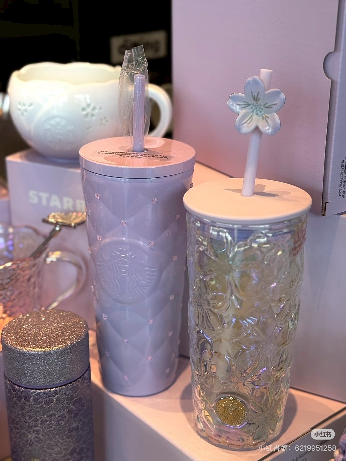 【Luxury】星巴克starbucks 暮櫻翩翩 櫻花季限定保溫杯系列 不鏽鋼杯 吸管杯 馬克杯 大容量水壺 禮盒