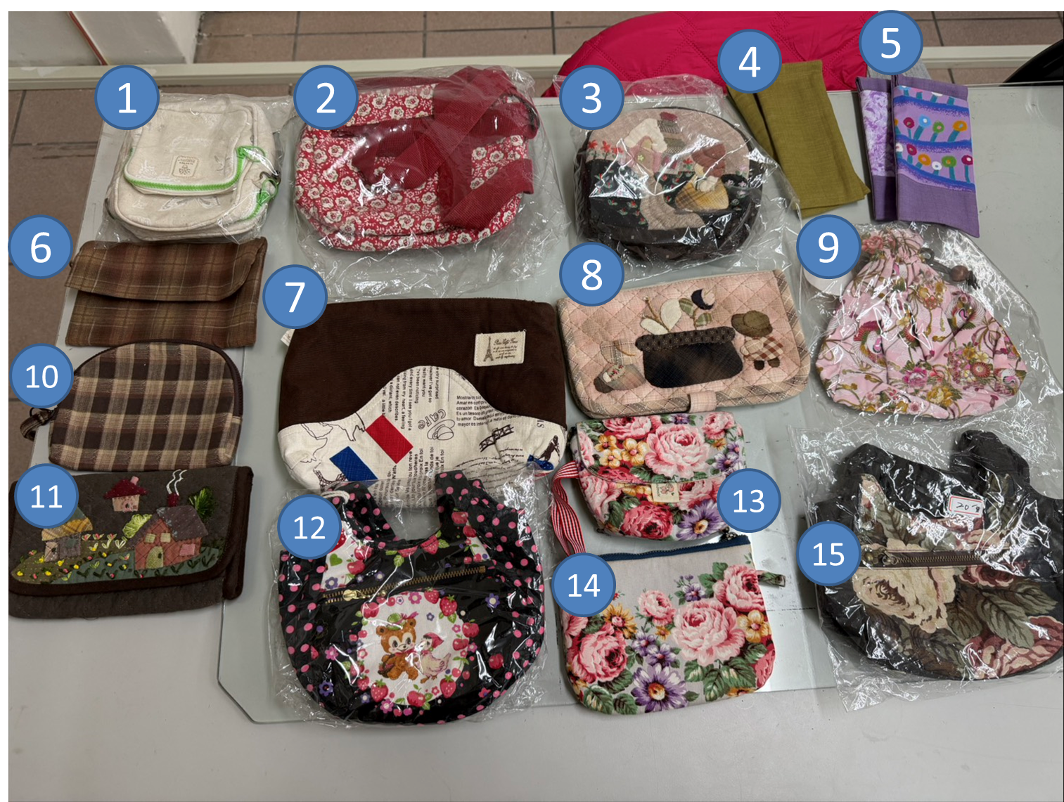 桃園院｜手作小布包(任選2款)