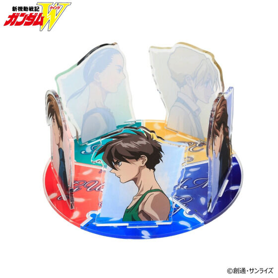 246839 Pbandai 預訂 2026/4月 新機動戦記ガンダムW 横顔イラスト アクリルスタンドセット