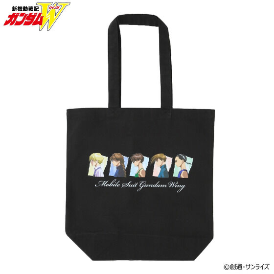 246840 Pbandai 預訂 2026/4月 新機動戦記ガンダムW 横顔イラスト トートバッグ