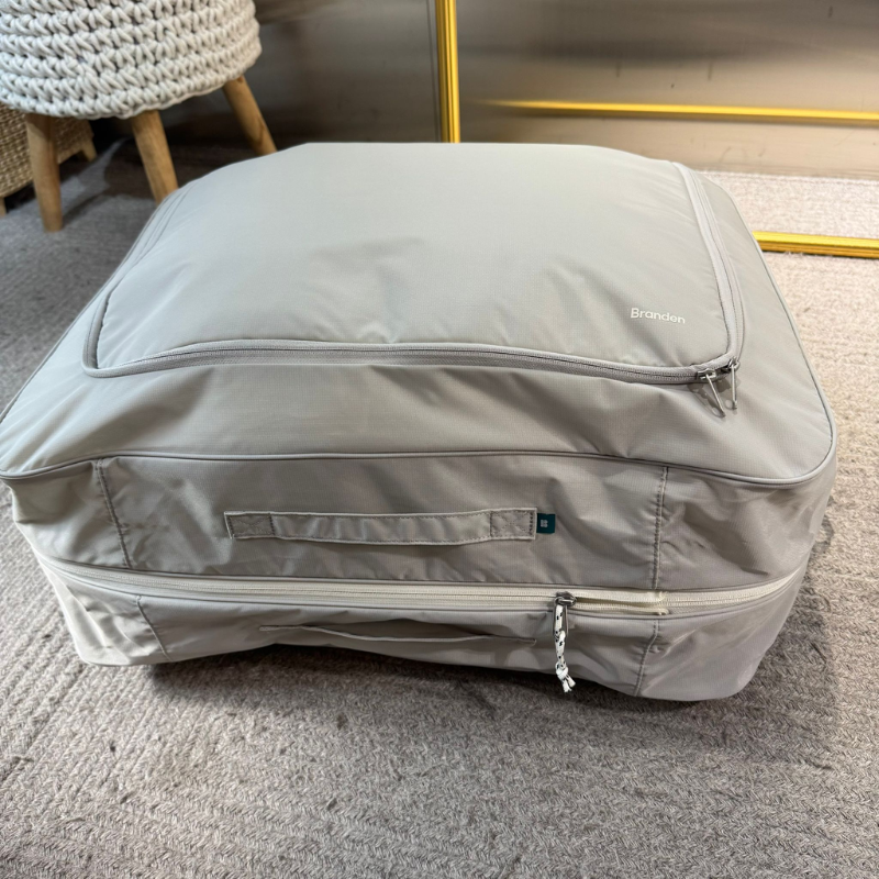 HOU-LLG0226-012 [Branden🇰🇷] 棉被收納壓縮袋-Light Grey (A12XL/XXL)
