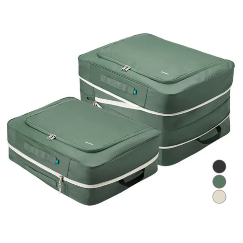 HOU-LLG0226-011 [Branden🇰🇷] 棉被收納壓縮袋-Soft Khaki XL (A11)