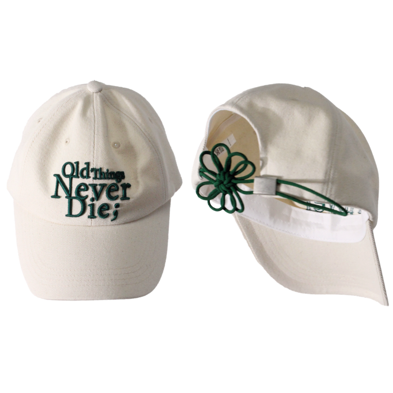 ACC-CCG0226-031 [FLOWER] KNOT CAP GREEN (A31)