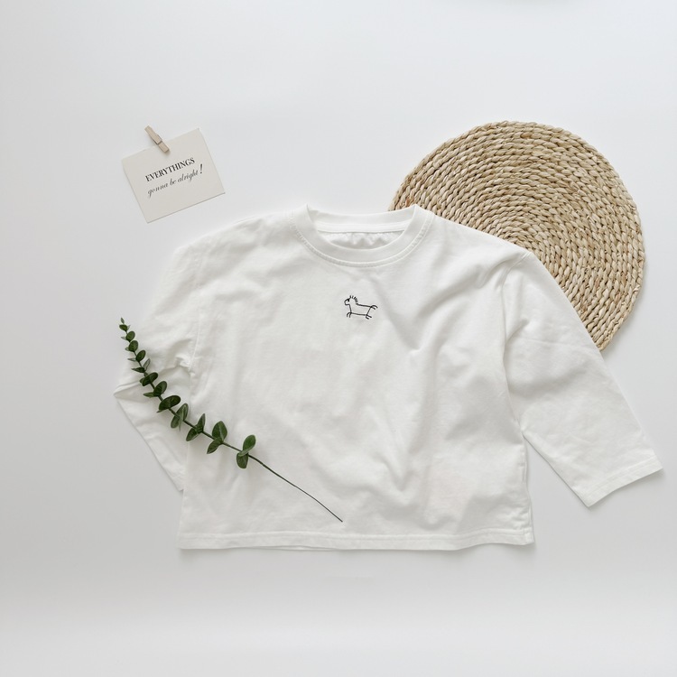 小馬塗鴉長袖上衣