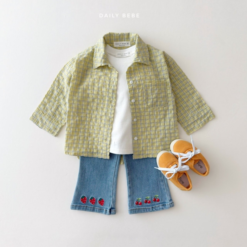 90-150 DB 春日格紋薄襯衫 2色