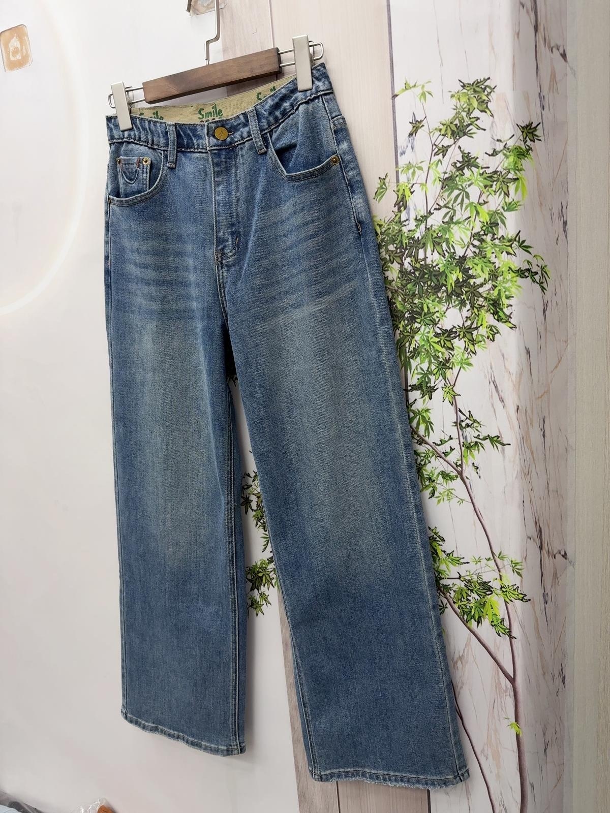 Mar 直腳牛仔褲～彈性舒服～148CA