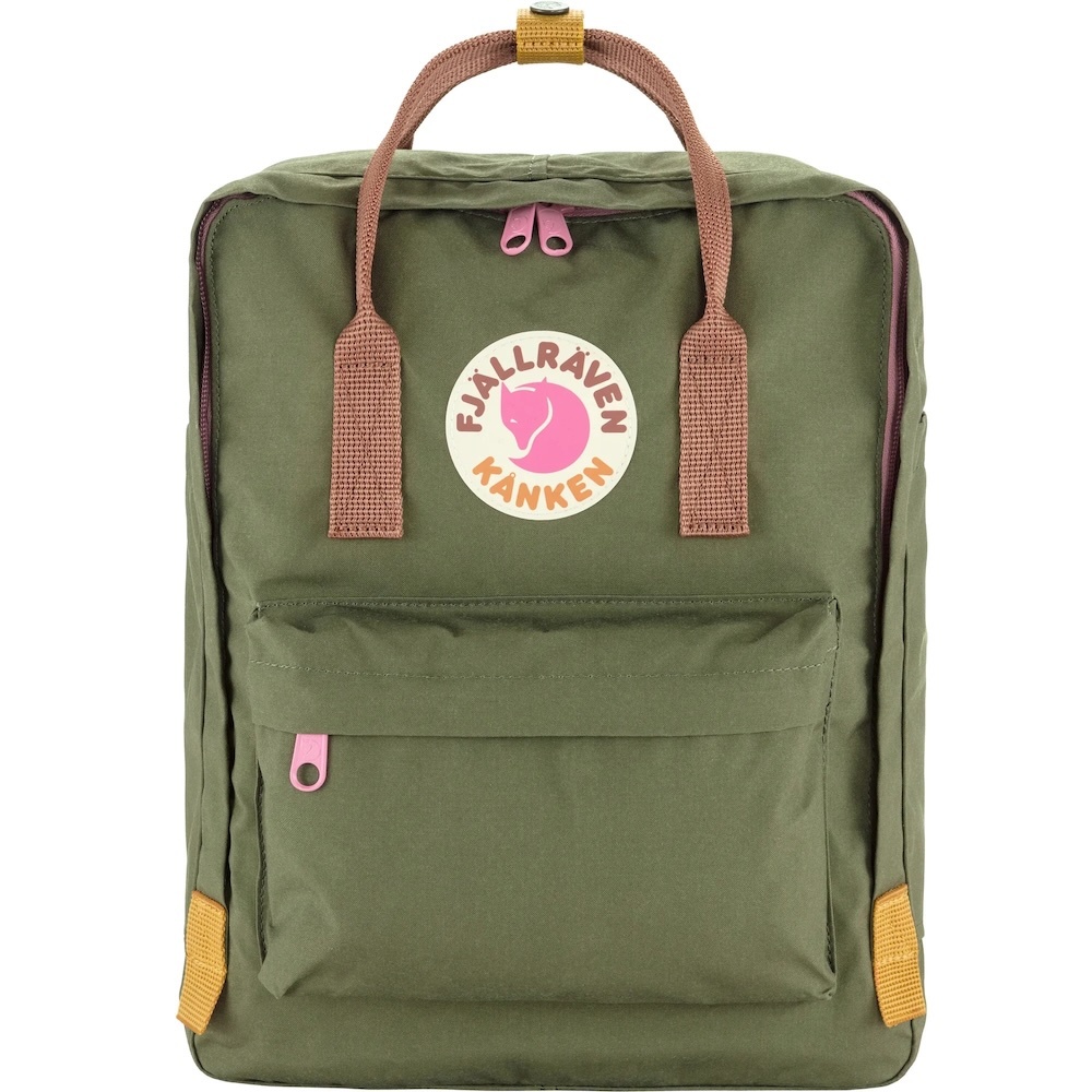 Fjallraven 瑞典北極狐 / 小狐狸 Kanken Koncept 後背包 F23200334-620-228 綠/卡其棕 [HappyOutdoor]