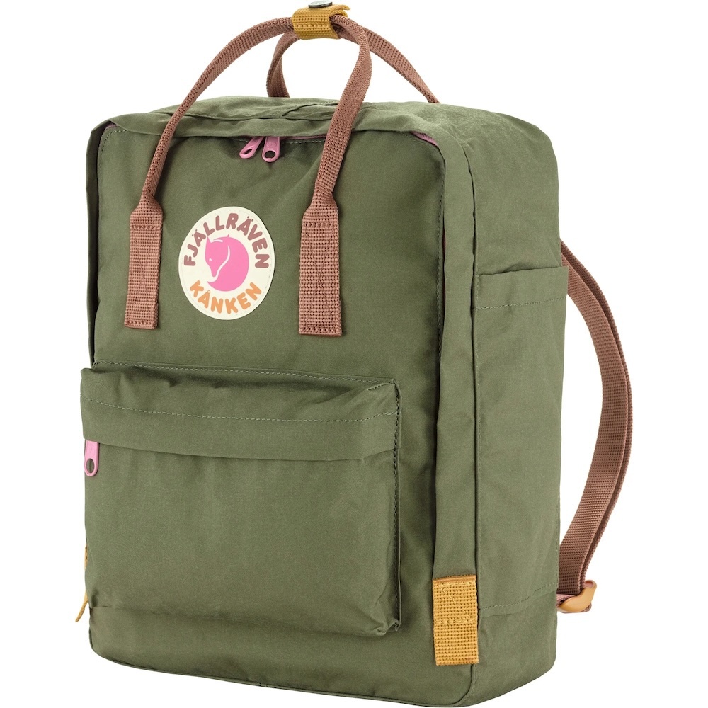 Fjallraven 瑞典北極狐 / 小狐狸 Kanken Koncept 後背包 F23200334-620-228 綠/卡其棕 [HappyOutdoor]
