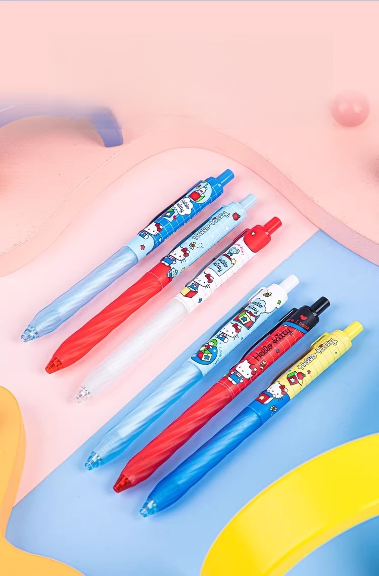 【三麗鷗系列】經典KT 0.5mm中性筆3入組