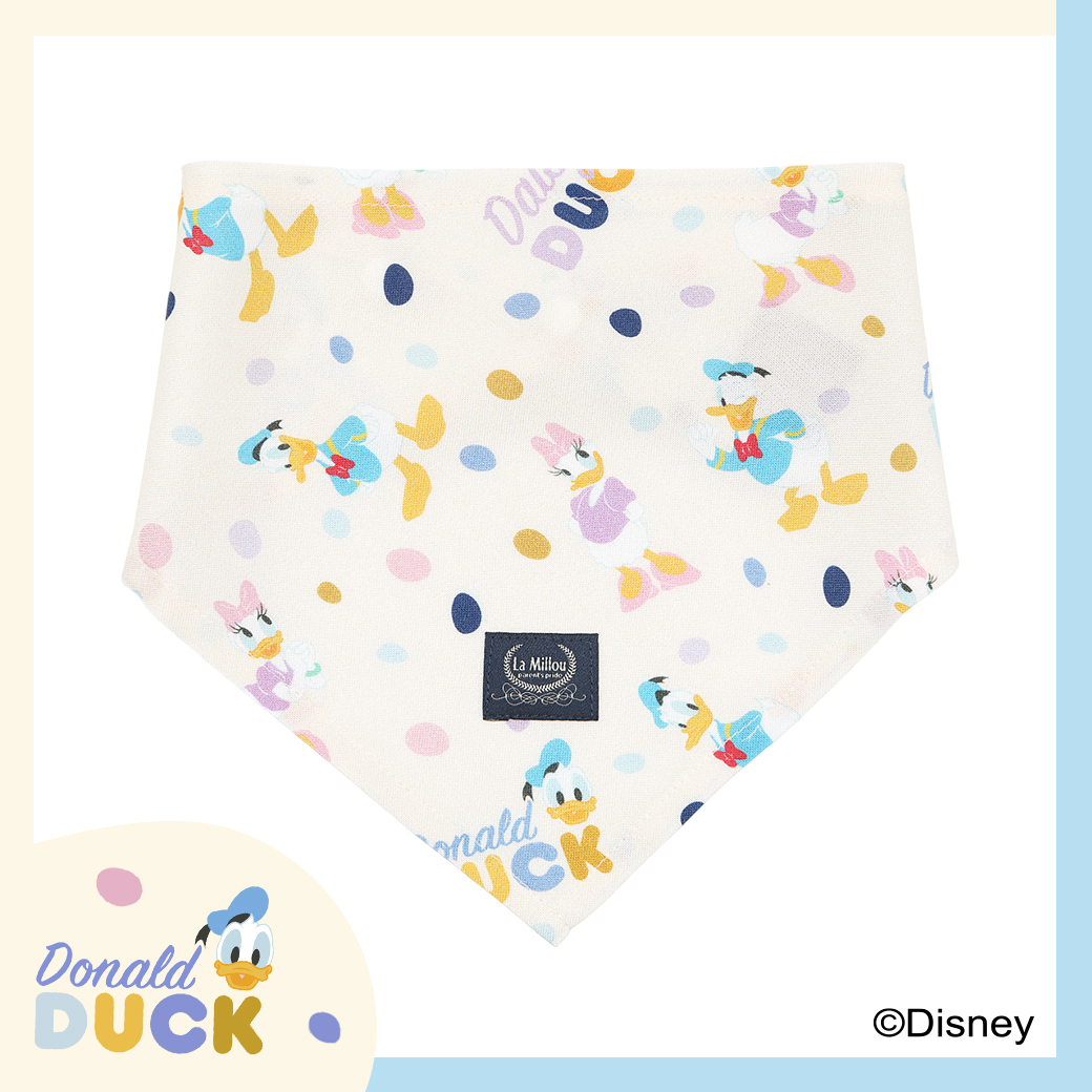 La Millou波蘭 竹纖涼感口水兜｜抗菌口水兜｜唐老鴨系列_歡樂圈圈篇