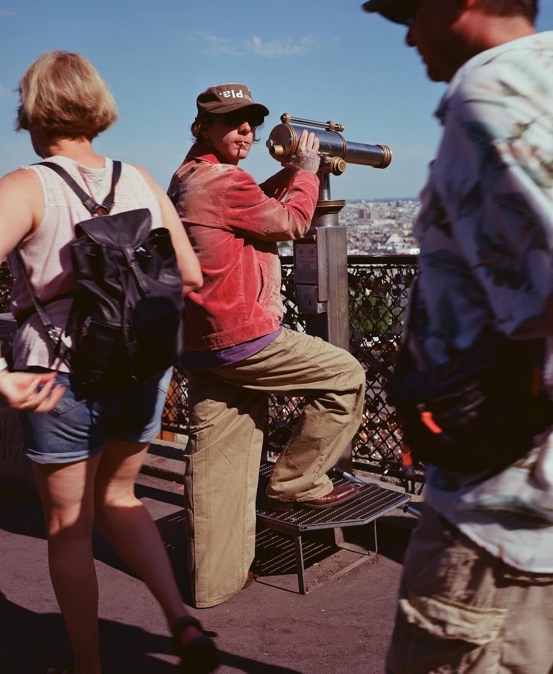 PLATEAU STUDIO｜Type p painter’s cap (Brown / beige)