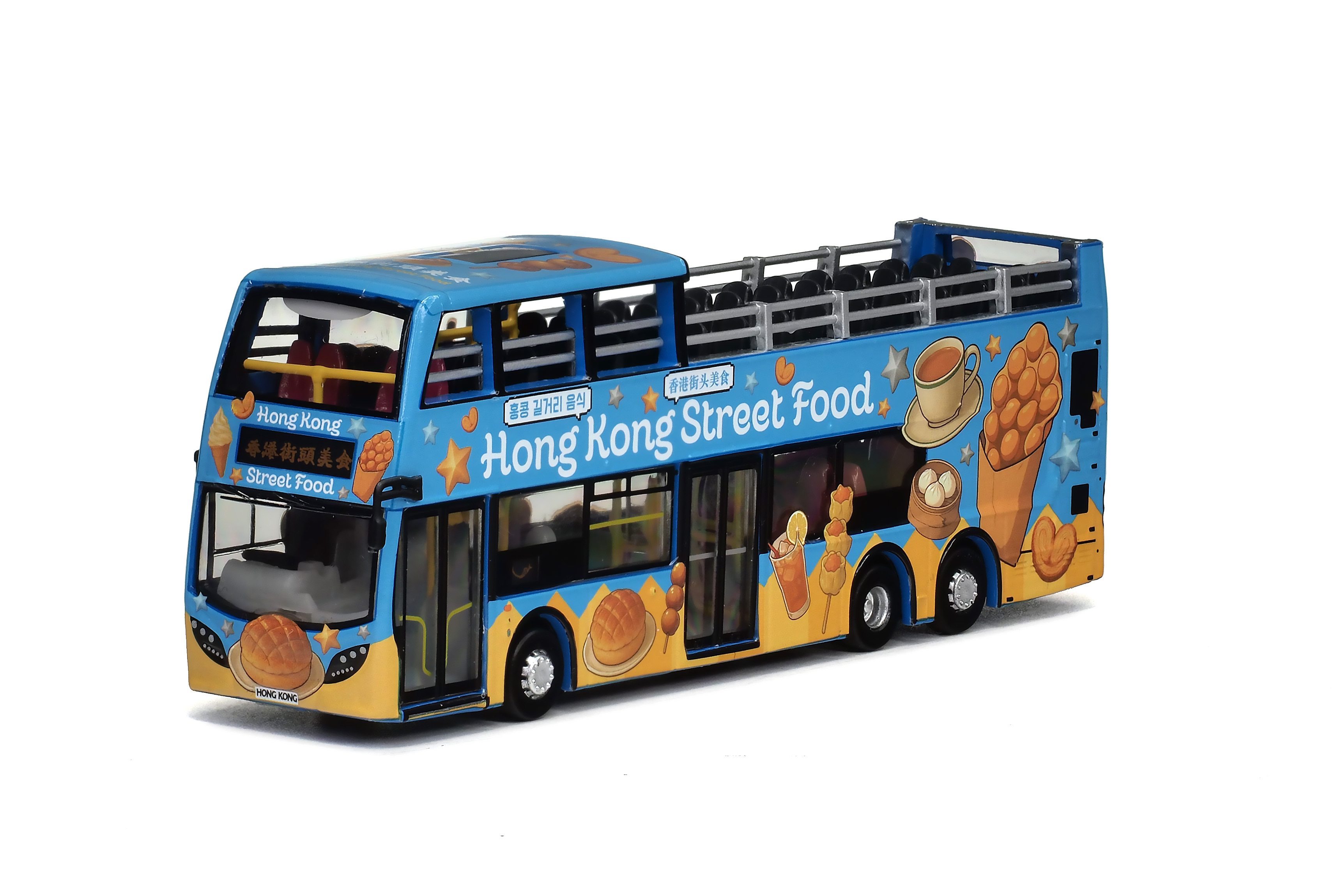 CR120006 1:120 香港開篷巴士 (香港街頭美食)