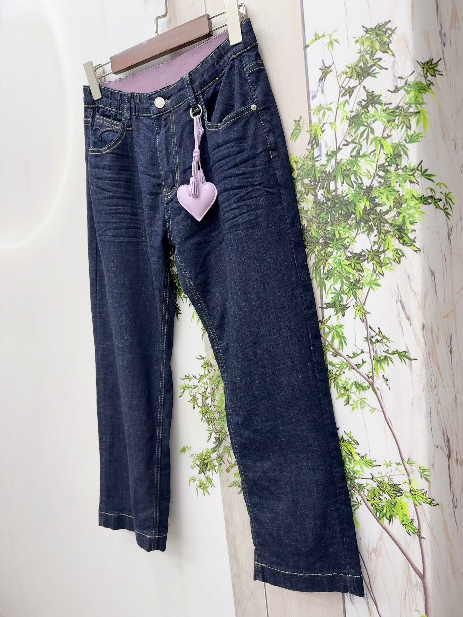 Mar 直腳型牛仔褲～147AK