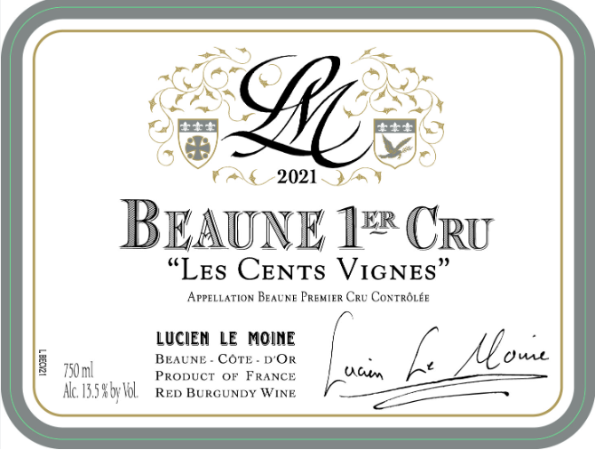 Lucien Le Moine Beaune 1er Cru Les Cents Vignes 2022