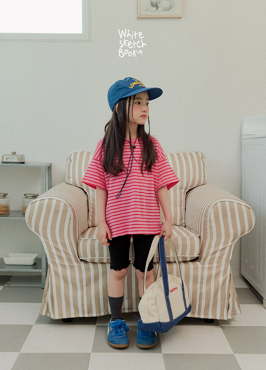 正韓夏WhiteSketchBook 六色七分捲邊內搭褲