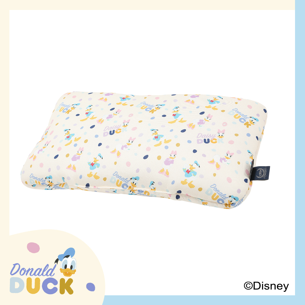 La Millou波蘭 竹纖涼感小童方枕(30x50cm)｜抗菌枕｜唐老鴨系列_歡樂圈圈篇