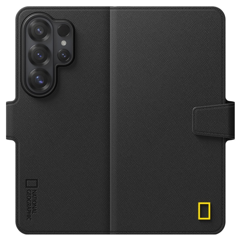 National Geographic - Business Wallet - Samsung S26 Case 國家地理翻蓋皮套支架手機殼