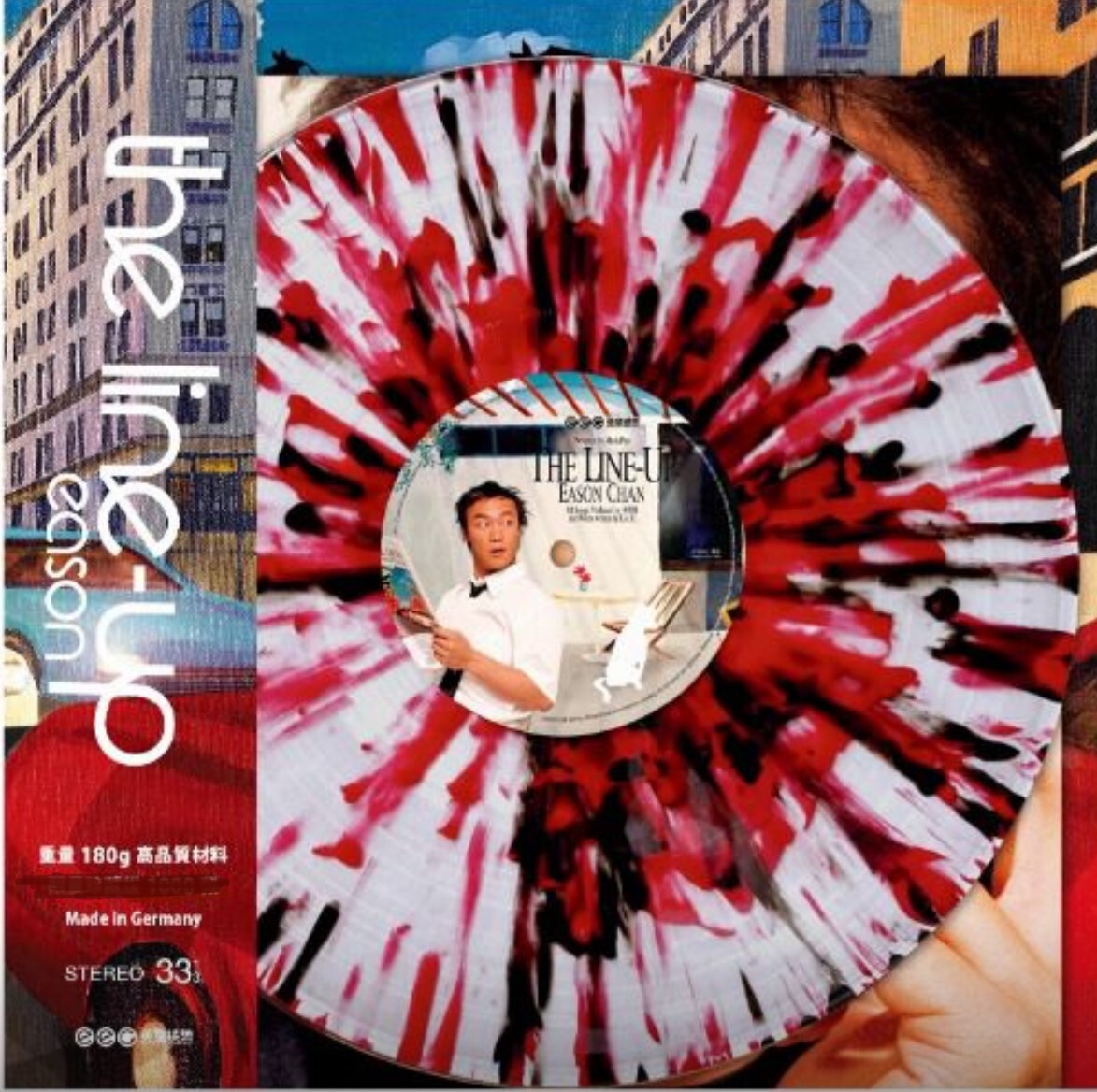 新貨預購: 陳奕迅Eason Chan - The Line Up LP 爆花彩膠