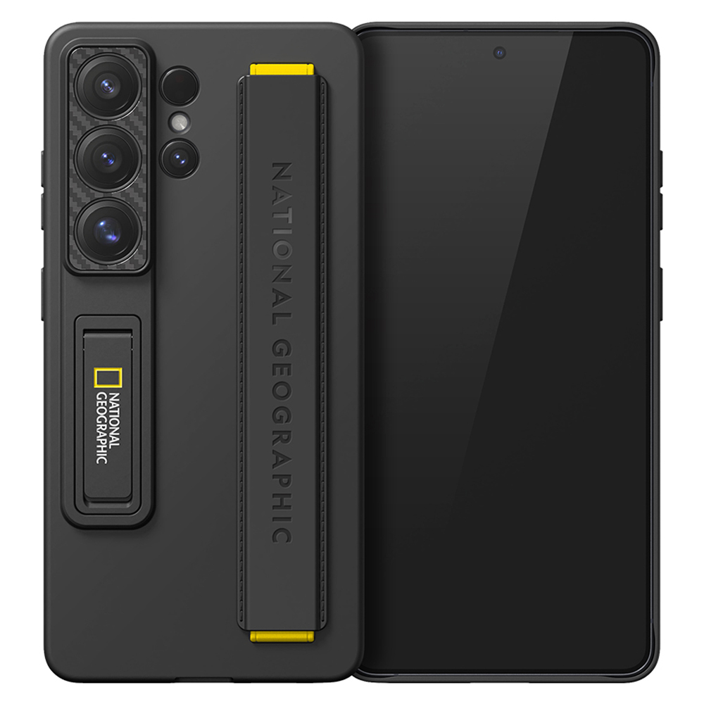 National Geographic - Stand Strap - Samsung S26 Case 國家地理手碗帶手機殼