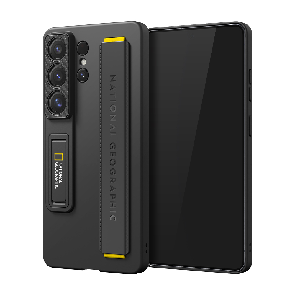 National Geographic - Stand Strap - Samsung S26 Case 國家地理手碗帶手機殼