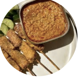 Woo So Thai Vegan Satay Sliced Chicken (Frozen -18°C) (250g) (42510)