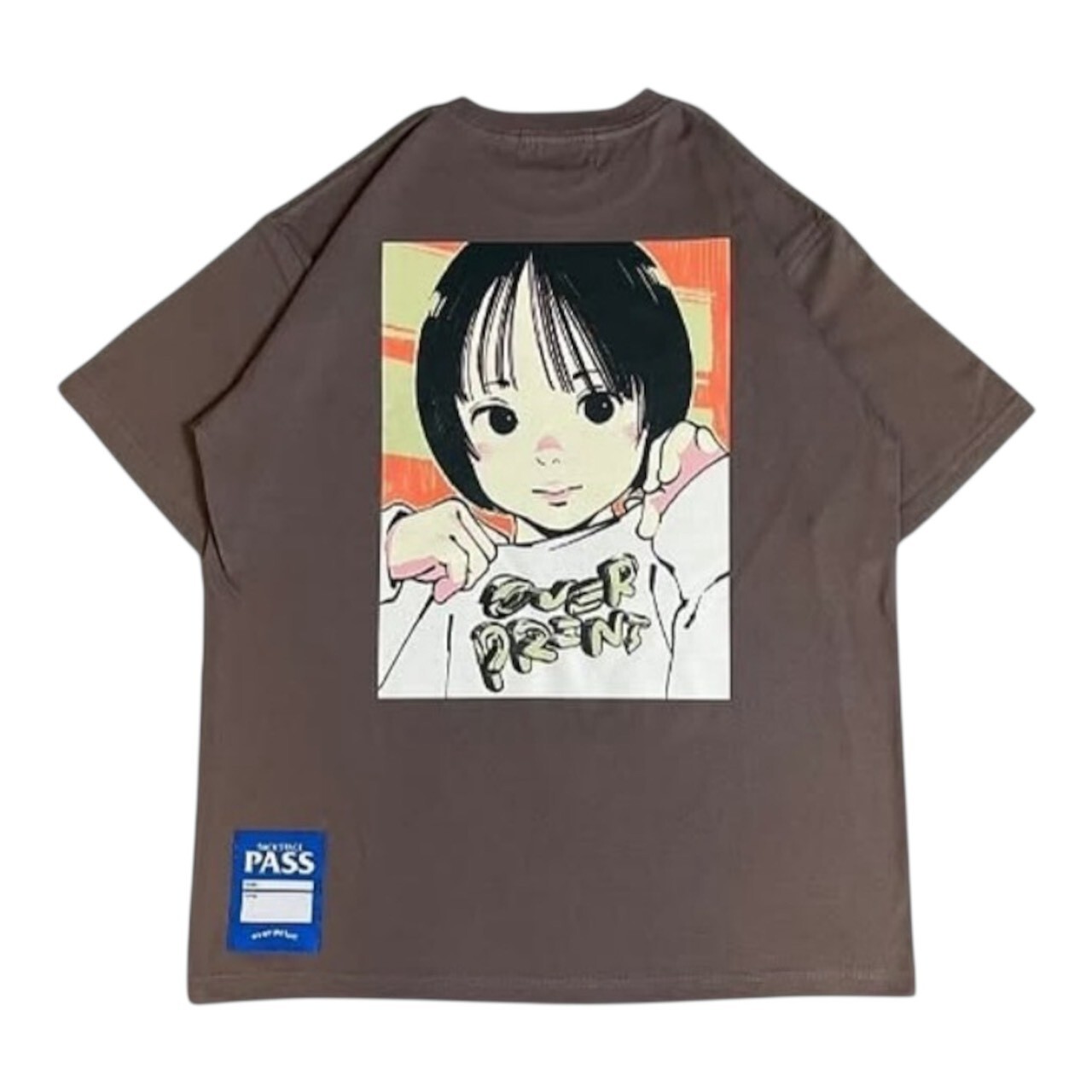 OVER PRINT POP ART TEE VER:21 TAIWAN LIMITED SIZE XL