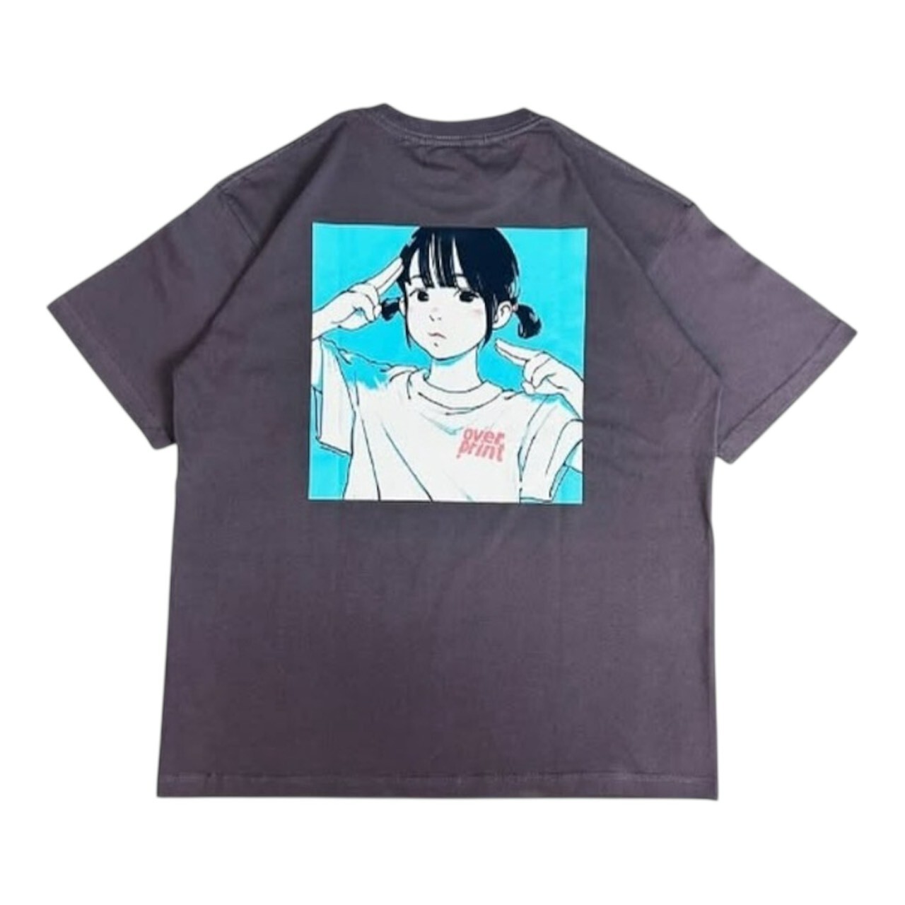 OVER PRINT POP ART Tee GLOW IN THE DARK SIZE XL