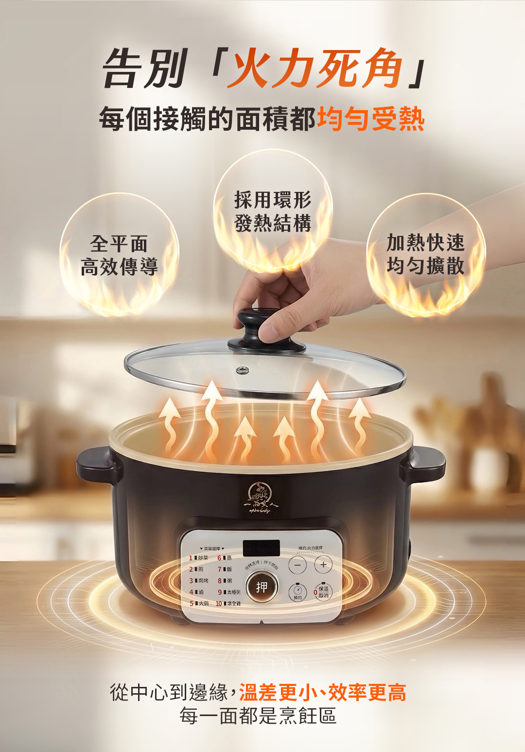 加熱快速均勻擴散