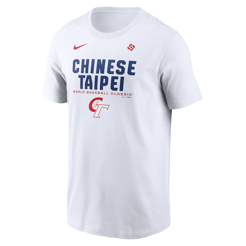 NIKE CHINESE TAIPEI 經典短T 短袖 T恤 白 藍 棒球 職棒 中華隊 2026 WBC 世界棒球經典賽 N199-10A-WBF-EBT N199-4EW-WBF-NDZ