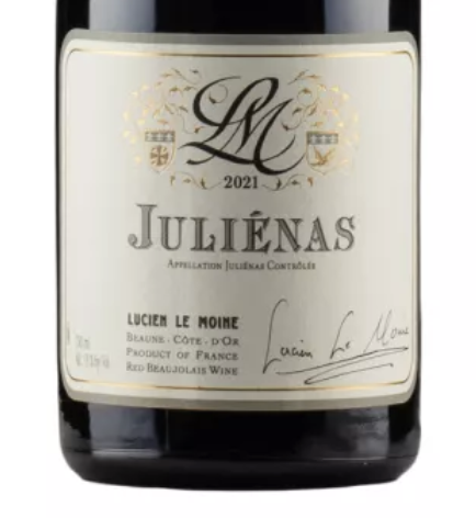 Lucien Le Moine Beaujolais Julienas 2021