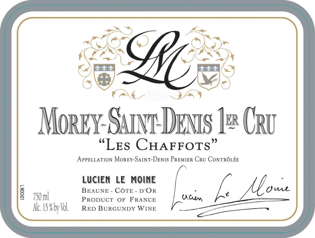 Lucien Le Moine Morey Saint Denis 1er Cru Les Chaffots 2022