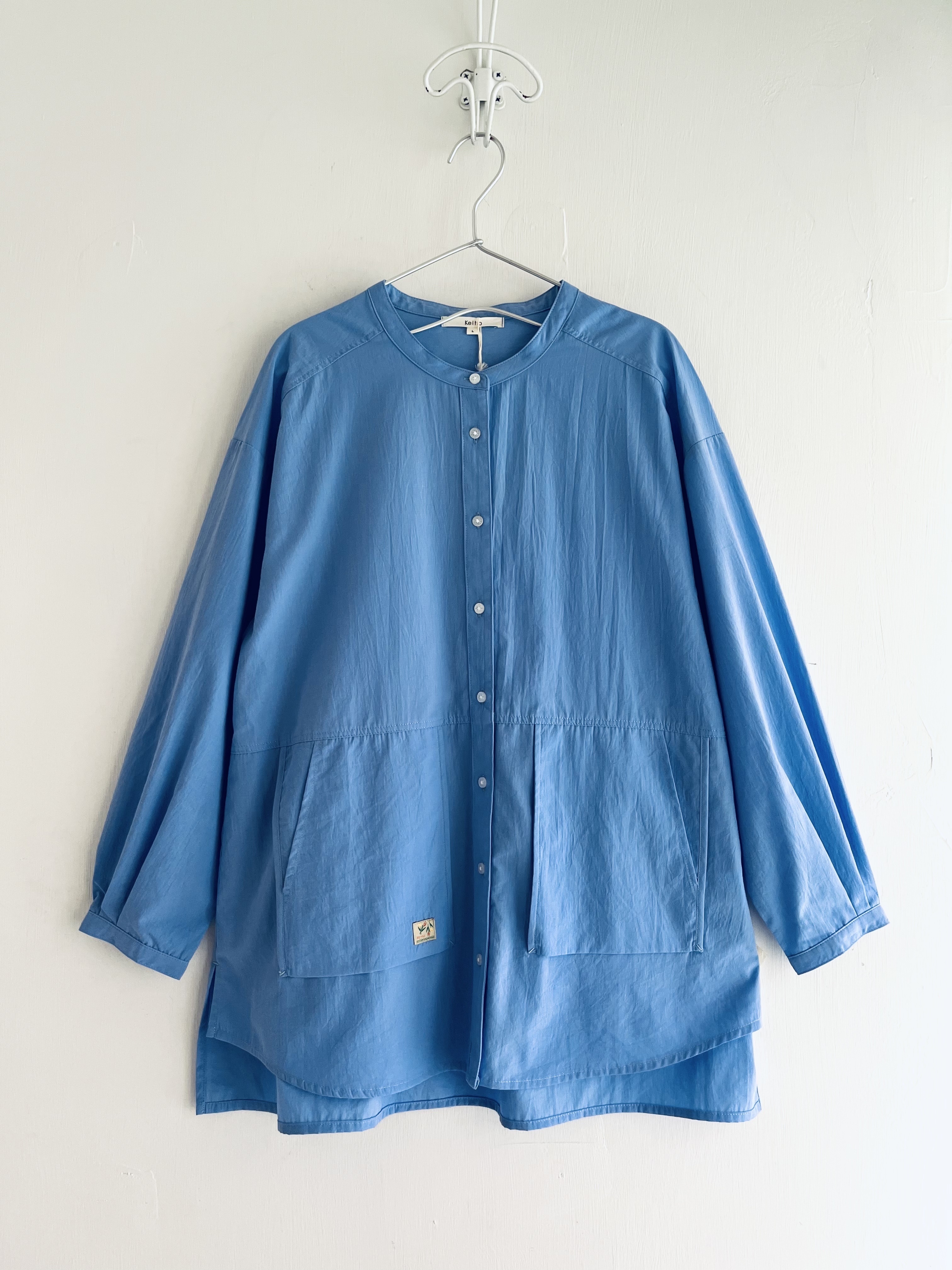 Keitto藍色小企領top