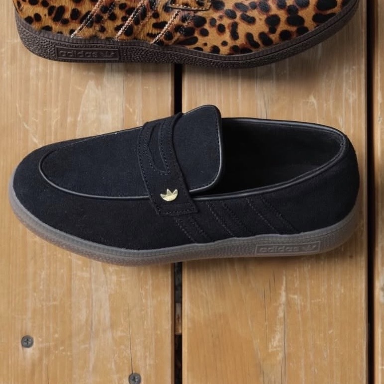 ADIDAS HANDBALL SPEZIAL LOAFER 黑 麂皮 樂福鞋 復古 愛迪達 KJ0641