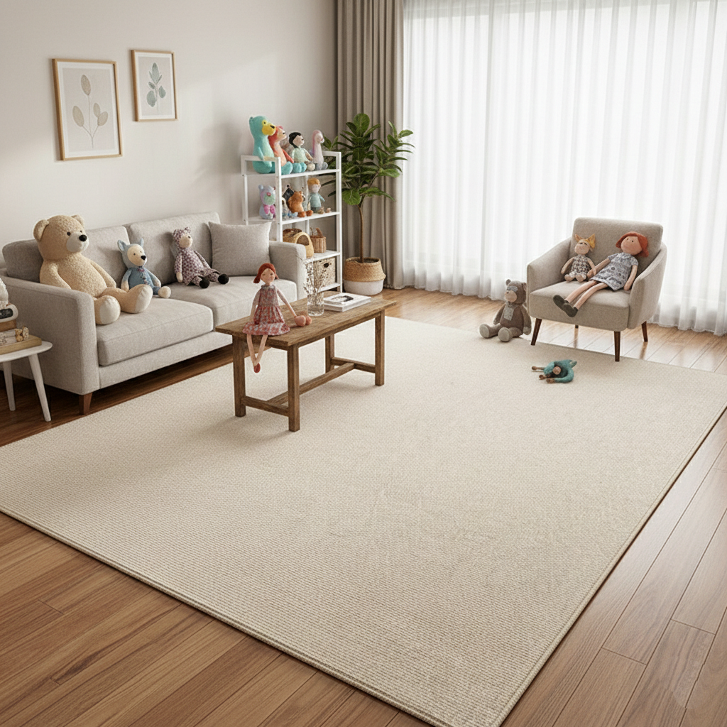 紐西蘭羊毛簡約地毯