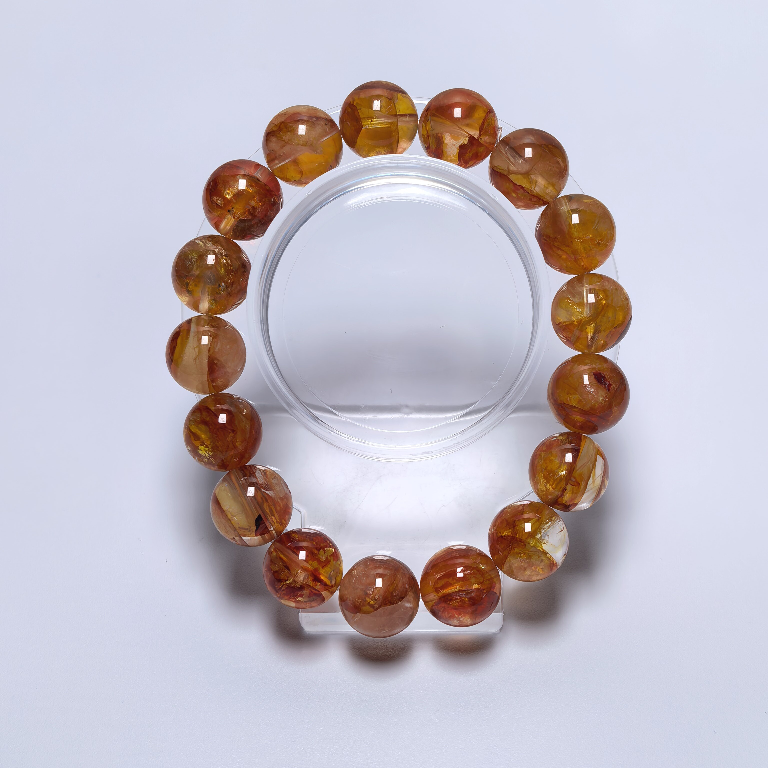 黃金膠花手串13m CH1751