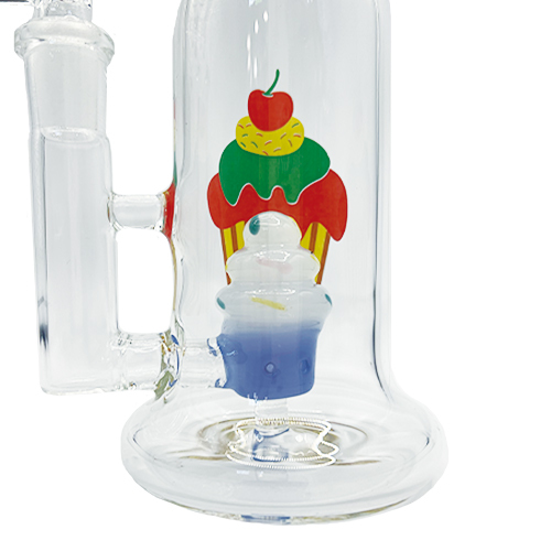 Cake Glass Bong 蛋糕玻璃水煙壺 WP-3221