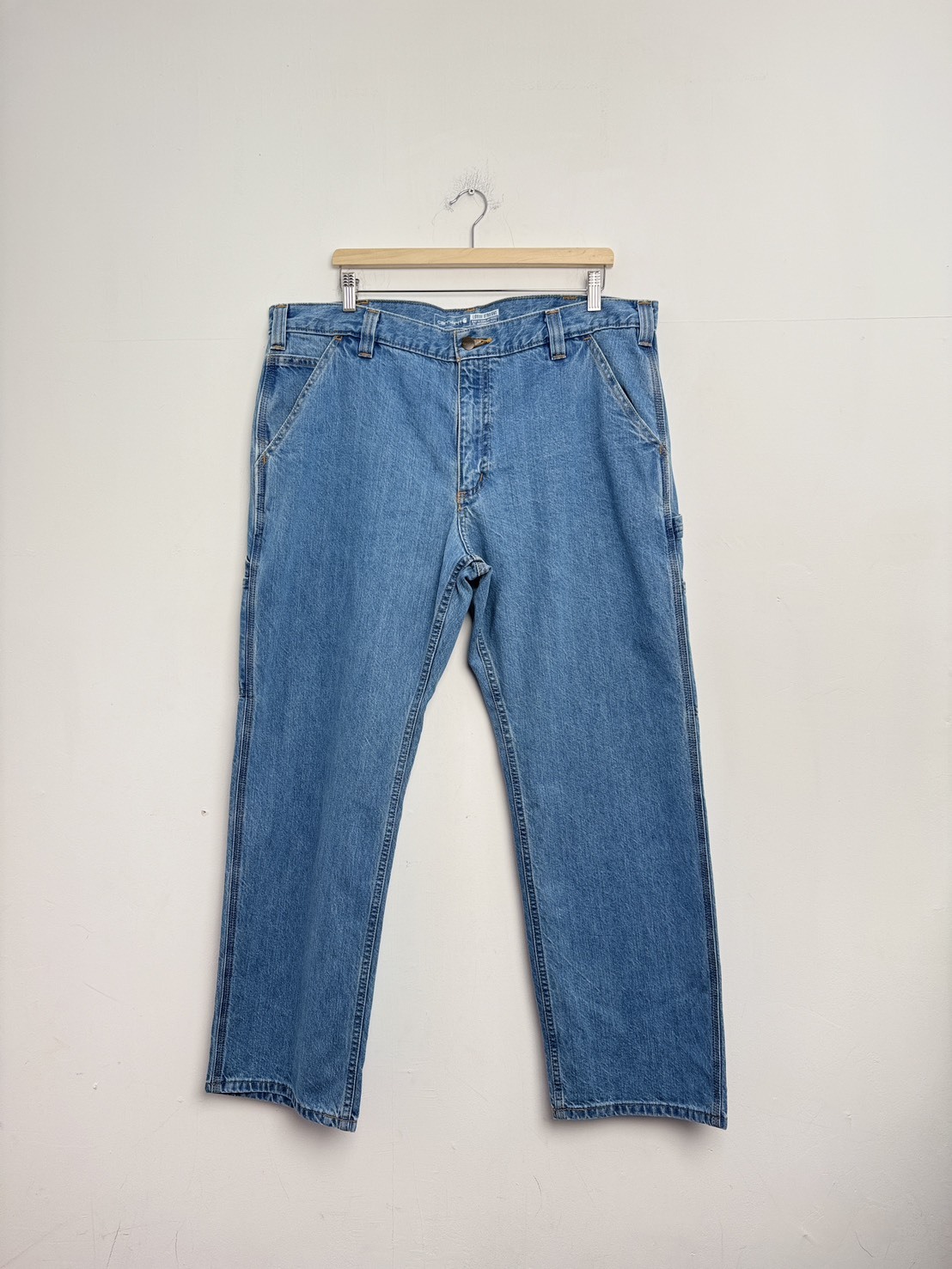CARHARTT Washed Denim Loose Fit Jean SIZE W38