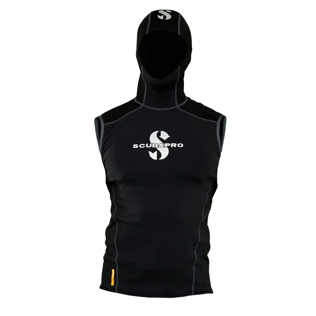 Scubapro 1mm背心 Hydrid Hooded Vest