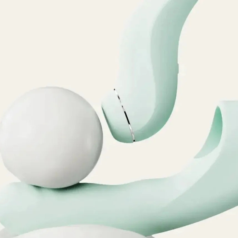 SVAKOM Fatima Remote Controlled Rabbit Vibrator Light Green