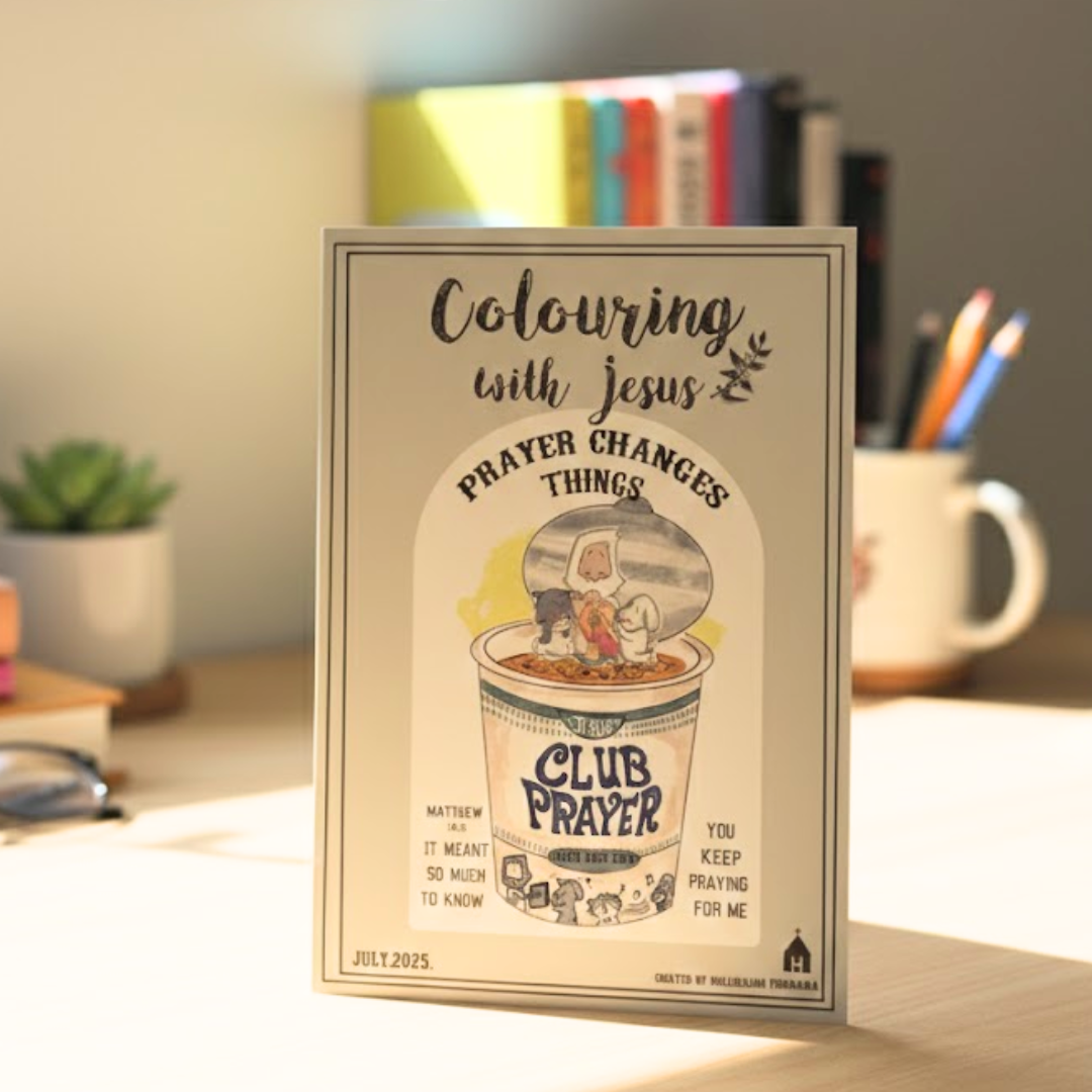 魚媽手作店｜"Coloring with Jesus " 主日學 聖經金句 靈修填色冊