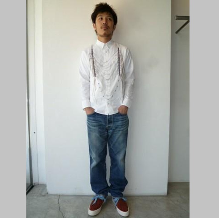 VISVIM INYAN NECKLACE SHIRT L/S (GIZA) *STYLE (B) - WHITE SIZE 2 IN STOCK NOW (現貨發售中)
