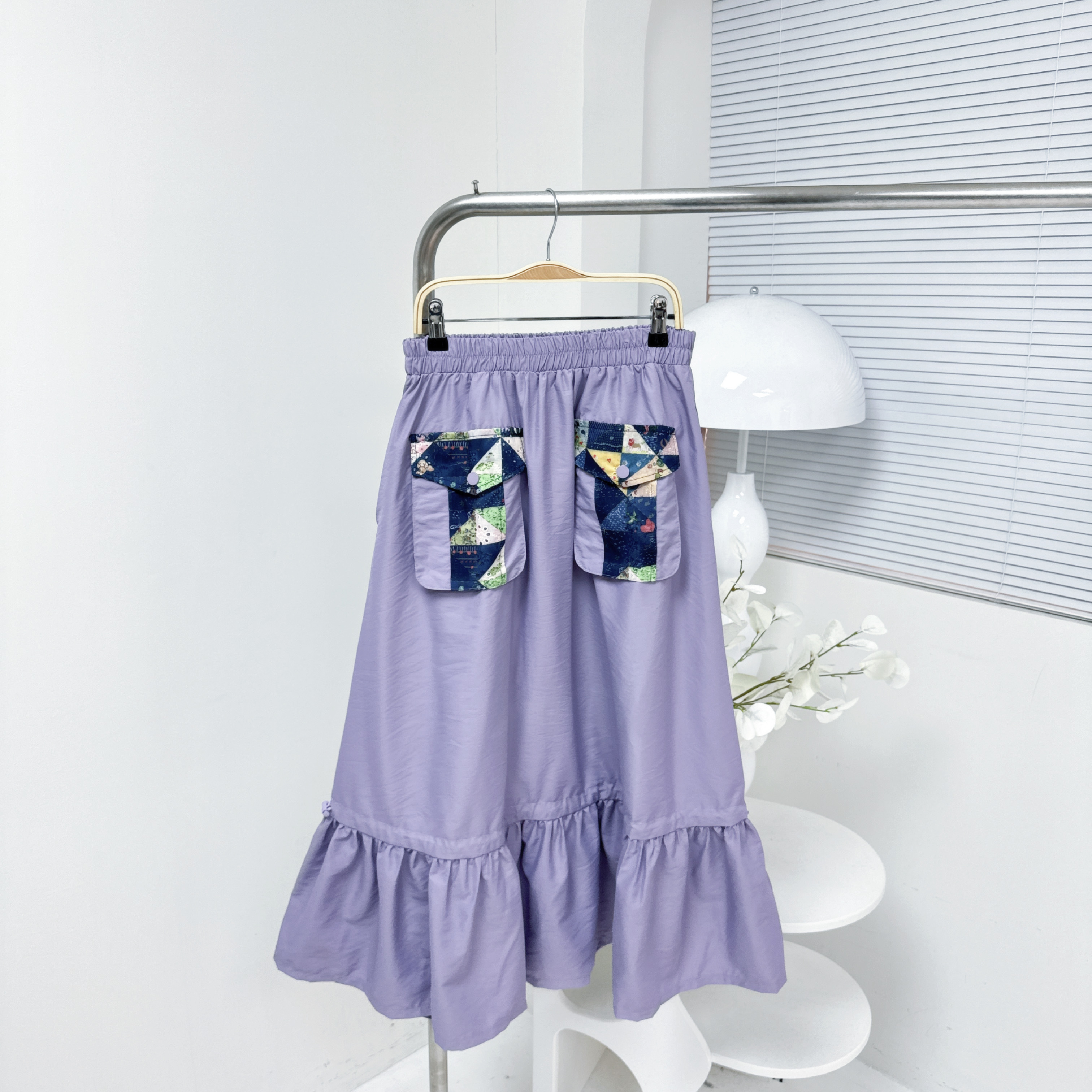 【廠家制】花布袋半裙