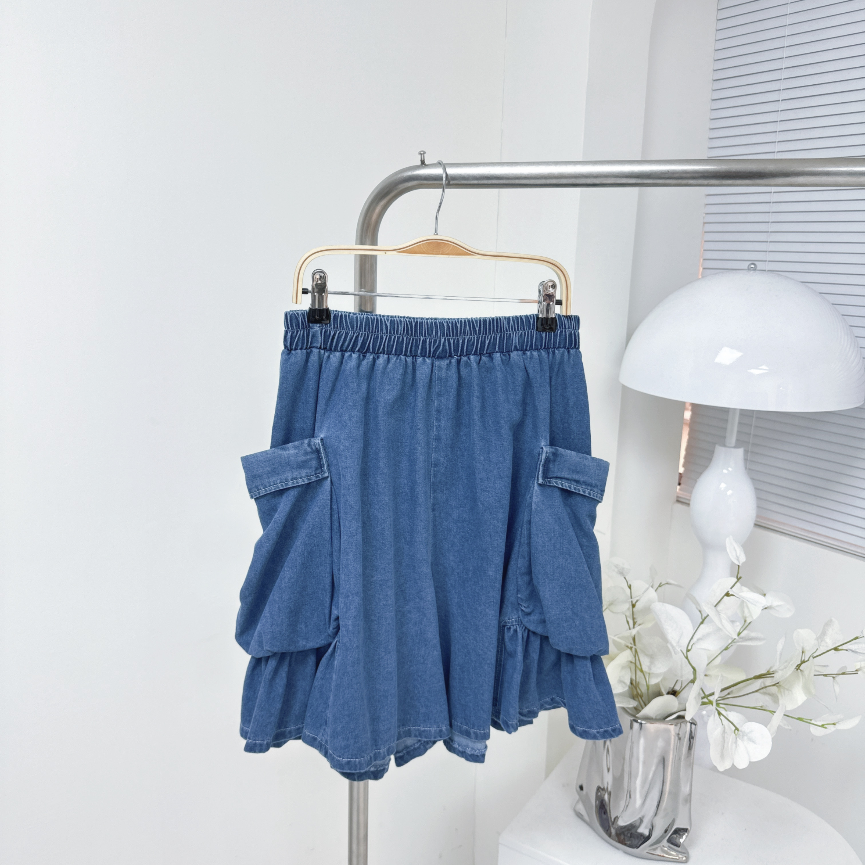 【廠家制】兩袋牛仔裙褲