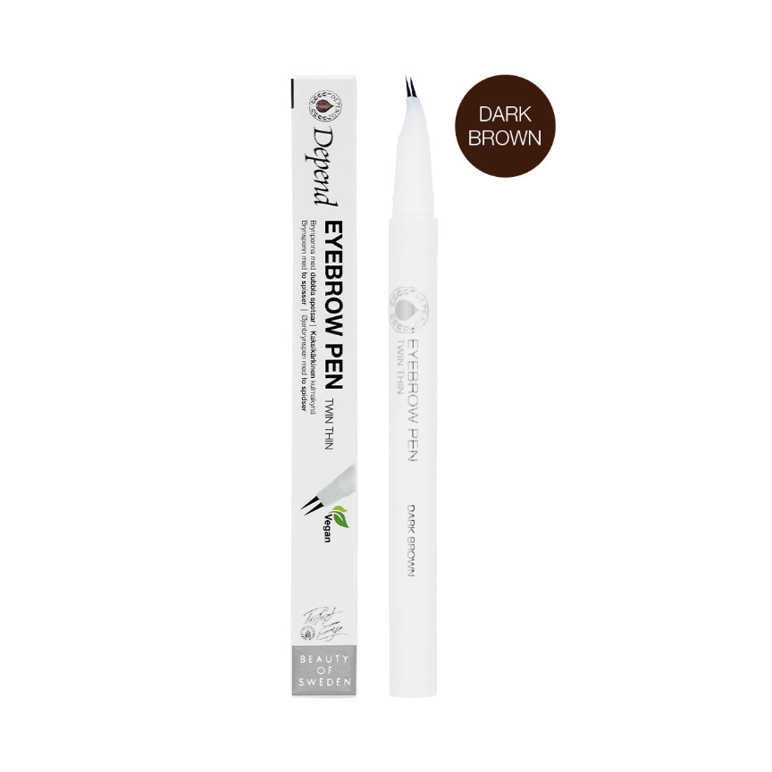 EYEBROW PEN 雙叉液體眉筆 #深棕色