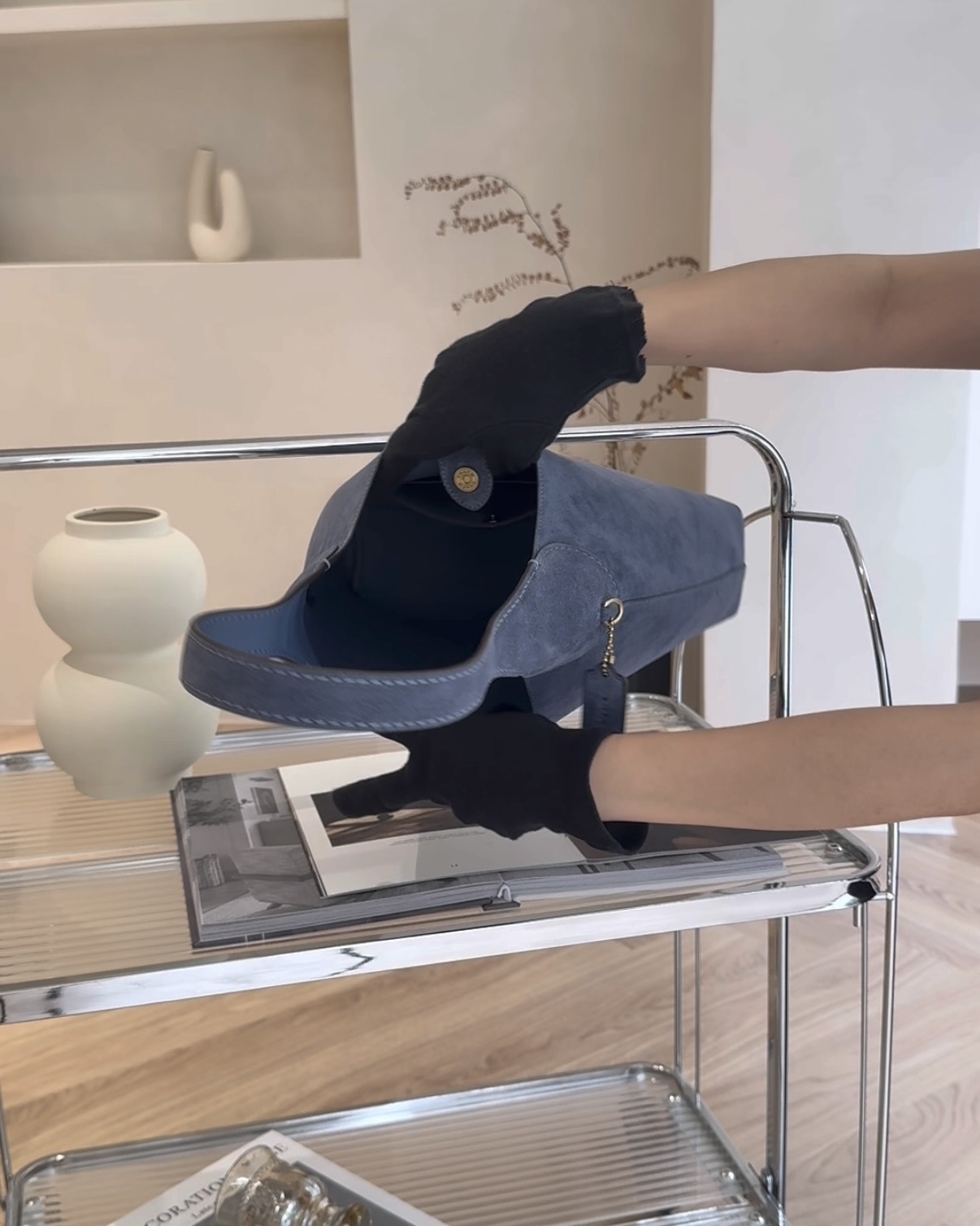 COACH｜BROOKLYN 28 淺丹寧色