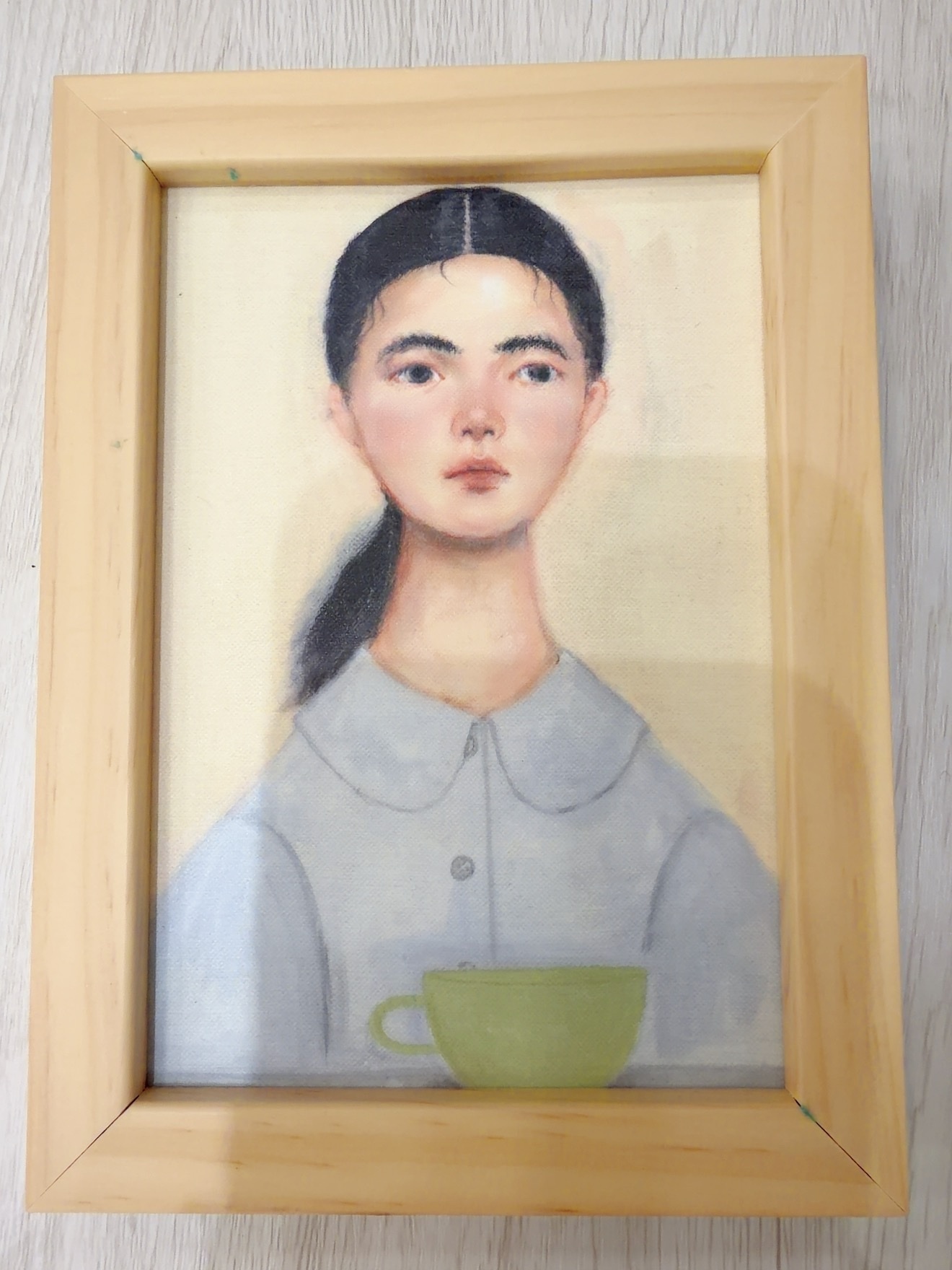 Yumiko畫作杯展圖作