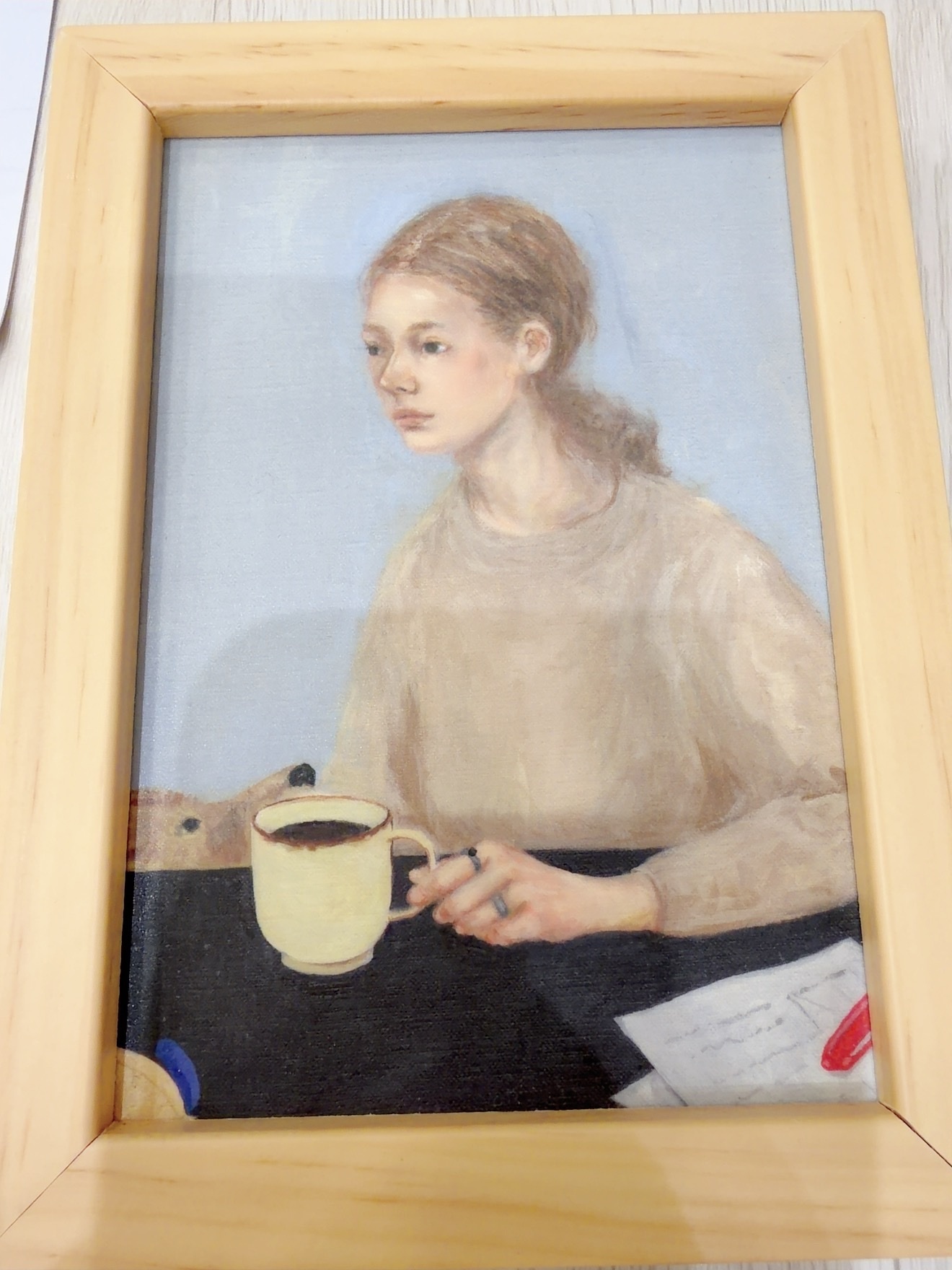 Yumiko畫作杯展圖作