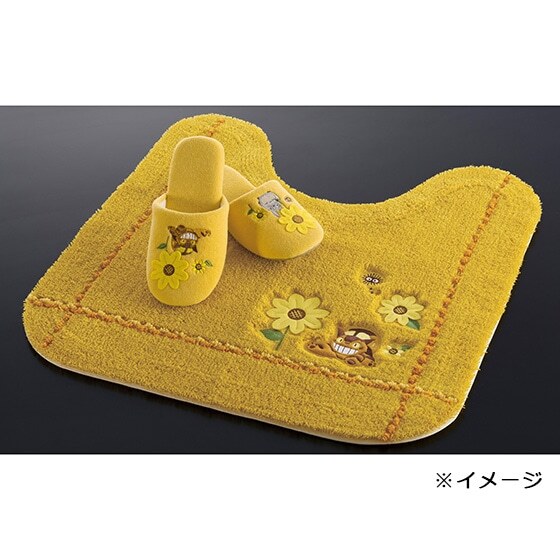 室內拖鞋 龍貓 花朵和巴士站