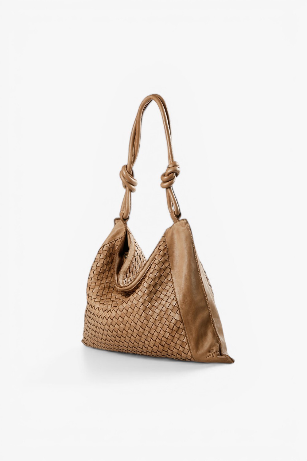 Camilla 編織大托特包 蘑菇